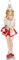 SIKORA Krankenschwester besondere Weihnachtskugel Glas Christbaumschmuck Deko Figur Weihnachten Anhänger Ornament - Meisterstücke - BS779