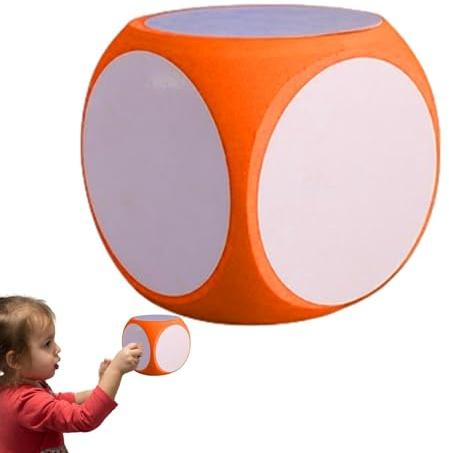 Leere trocken absorbierende Würfel, beschreibende Aktivitätswürfel, mehrfaches Lernspielzeug, Lehrmaterial für Unterricht, Bastel-Spielsteine | Für Teamarbeit