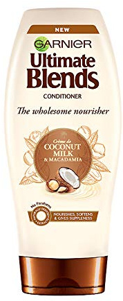 Garnier Ultimate Blends Coconut Milk Dry Hair Conditioner, 400 ml