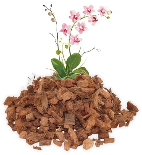 ProFlora® Orchideenerde - Biologisch abbaubares, torffreies Orchideensubstrat aus Kokoschips (25 Liter)