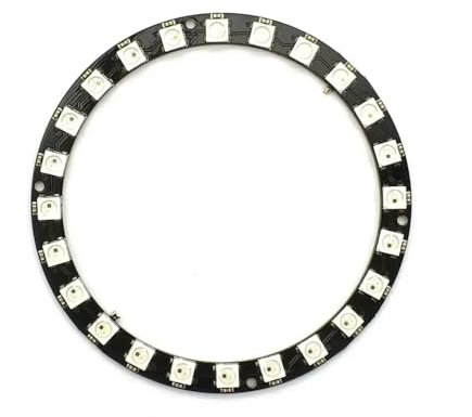 DollaTek 24 Bits WS2812 5050 RGB LED Ring Lampe Licht mit integrierten Treibern