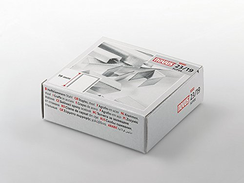 NOVUS Super staple, 23/20, galvanised (1,000 pieces), you will receive 1 pack of 1000 pieces.