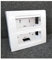 Schneider Electric - Boite saillie 6 postes 2 rangees de 3 postes blanc polaire pour appareillage 45x45mm ALTIRA
