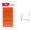 Extension Ciglia 0.07mm D Curl Lunghezza Mista 8-14mm 2D 3D 5D 10D 12D arancia Extension Ciglia Professionali Easy Fan Ciglia Volume (arancia 0.07 D Mix(8-14)