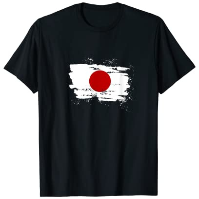 Japanische Flagge 2021, Retro, Fußball-Fans T-Shirt