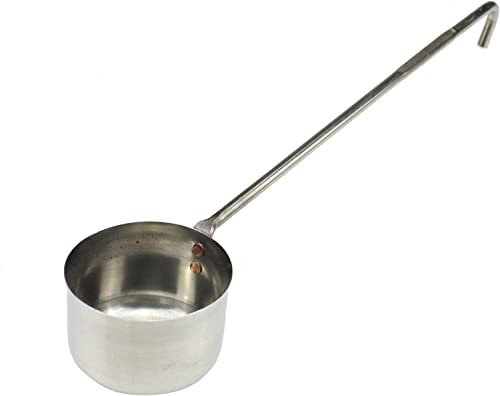 Stainless Steel Ladle Long Handle Serving Stainless Steel Ladle Soup Gravy Sauces Ladle Tea Ladle Punch Ladle (Size 3: 30cm)