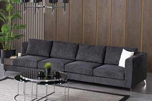 Big Sofa 320cm Viersitzer Couch Polster Möbel XXL Sofas Couchen Wohnzimmer