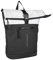 New Rebels Backham New York Schwarz 21L Reflektierende Rolltop Rucksack Wasserabweisend Laptop 15,6