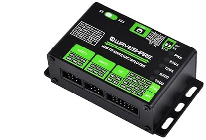 USB zu UART/I2C/SPI/JTAG Konverter unterstützt mehrere Schnittstellen, kompatibel mit 3,3 V und 5 V