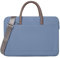 FUNSEED Laptoptasche für Männer Frauen, 40,0 cm (15,6 Zoll), Polyester, leicht, solide, Arbeit, Computer, Laptop, Kuriertasche, Aktentasche für Reisen, Büro, Blau