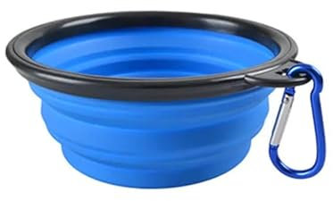 COYB Comedero Perro - Bebedero Perro - Bebedero Gato - Accesorio de Viaje para Mascotas Compacto, Resistene Único con Fondo del Cuenco Reforzado con 3mm de Espesor.