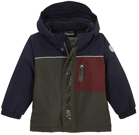 first instinct by killtec Kinder Funktionsjacke/Outdoorjacke mit Kapuze FIOW 22 MNS JCKT, dunkeloliv, 98, 42263-000