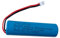 Batteria agli ioni di litio ricaricabile da 2600 mAh 9,62 Wh con connettore JST Pitch2.0 a 2 pin per Croove B0143KH9KG batteria di ricambio amplificatore vocale, PH2.0-2 pin_connettore 18650