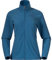 Bergans Damen Finnsnes Fleece Jacke, north sea blue, M