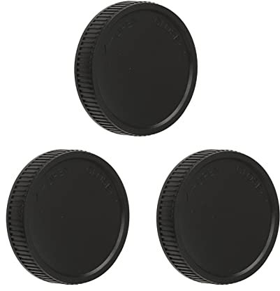 Hinterer Objektivdeckel, Robust, Hervorragender Schutz, Schlichtes Aussehen, 3 Stück mit M42 X 0,75-Gewinde für T-Mund-Teleskop, M42 X 0,75 Kameraobjektiv
