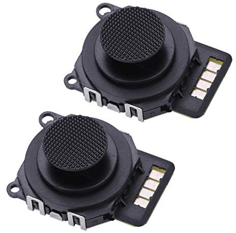 MUNEFE Analoger 3D-Tasten-Joystick, 3D-Ersatz-Joystick, Analoger Daumen-Stick, Joystick-Thumbstick-Teile Für Spielekonsole