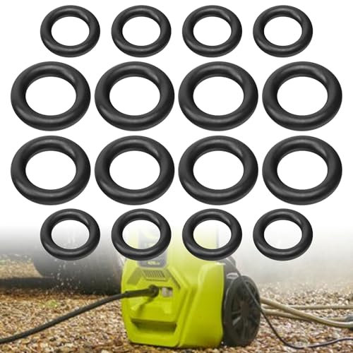 8 Set SPX3000-ORING SPX3000 (ID 0.4 and 0.31) Pressure Washer O-Rings Replacement for Sun Joe SPX3000 SPX3001, SPX3500, SPX3501, SPX4000, and SPX4001 Electric Pressure Washer