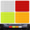 40 Stück Reflektorband Aufkleber Selbstklebend, Reflektoren Aufkleber Sicherheitsaufkleber, 8x3cm, Reflektierend und Wasserdicht, Für Fahrrad, Motorrad, Helm, in Vier Farben Ideal für Nachtsicherheit