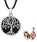 PARYFO Medaillon zum Öffnen von Bildern 925 Sterling Silber Baum des Lebens Medaillon Halskette Baum des Lebens Anhänger Foto Medaillon für Frauen Mädchen Mutter Ehefrau, Sterling Silber