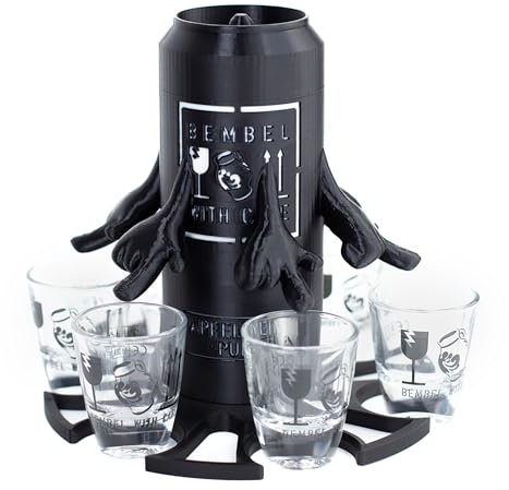 BEMBEL WITH CARE Shot-O-Mat Set (Schnapsspender)