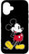 iPhone 16 Disney Mickey Mouse Classic Pose Black Case
