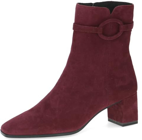Caprice Damen 9-25310-45 Mode-Stiefel, Bordeaux Suede, 42 EU