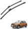 Gisltv Auto limpiaparabrisas Delantero, para Dacia Sandero 3 2020-2024 Resistente Agua y al Polvo Escobilla Coche Durable Piezas de Repuesto