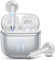 Écouteurs Bluetooth 5.4, Écouteur sans Fil avec 4 ENC Réduction Antibruit Mic Casque Bluetooth, 40 Heures Durée de Lecture, IP7 Etanche, Écran LED, Hi-FI Son Stéréo, Type-C, Argent 2025