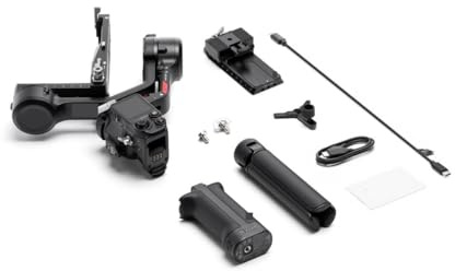 YUNHUOZ Für DJI RS 4 Gimbal mit 2. Generation für Native vertikale Aufnahmen, 3 kg Nutzlast(RS 4)