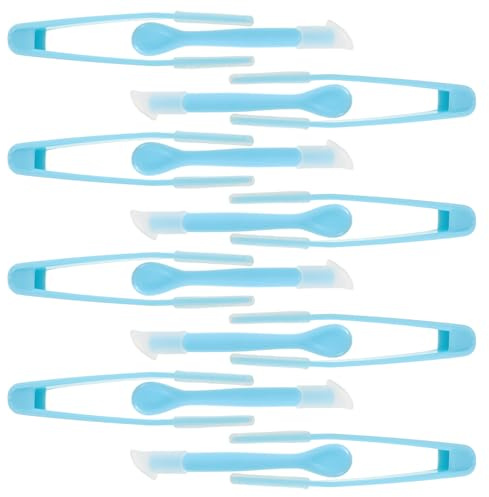 PENIKOKO 20pcs Contact Lens Remover Soft Tip Applicator Tool for Daily Use Lens Care Tool Travel Case for Inserting and Removing Contacts