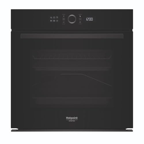 Hotpoint - HA4S80PM0BA Four Encastrable Pyrolyse 73L - 14 Modes de Cuisson, Multifonction - Nettoyage Pyrolytique et Hydrolytique - Classe Énergétique A+ - Noir