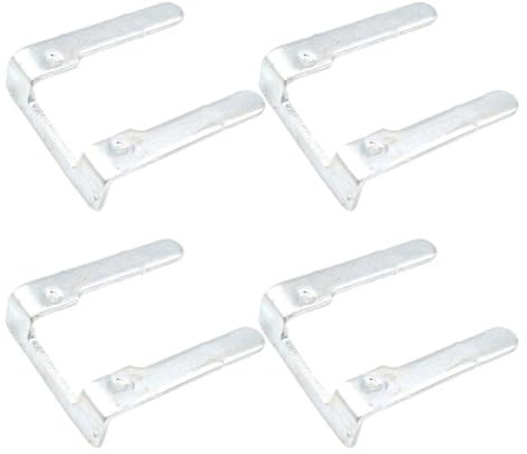 WheatThrive Pressure Washer Clip, Metal Fork, for Karcher K1 K2 K3 K4 K5, Part 9.039-148.0, Secure Hose Clamp, 2/4 Pack