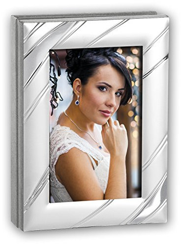 Zep pb4657 Johnny álbum de Fotos con 24 Fundas Metal Plata 13 x 18 cm