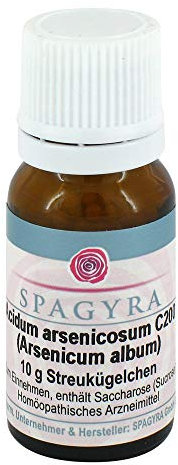 ACIDUM ARSENICOSUM C 200 Globuli 10 g Globuli