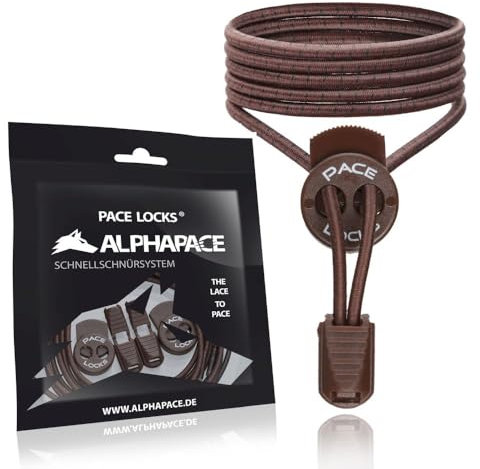 ALPHAPACE PACE LOCKS Cordones elásticos, cordones de zapatos sin nudo, cordones de cierre rápido para deporte, para jóvenes y mayores, 120cm