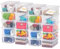 Iris Ohyama Vielseitige Aufbewahrungsboxen, 5L, 20er-Set, Transparent, Deckel leicht schließbar, Stapelbar, Für Schrank, Regale, Klassenzimmer, Organisation, Spielzeug, Kunstbedarf, Schuhe, CNL-5