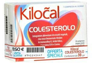 Kilocal Colesterolo 30 + 15 Compresse
