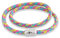 ⚓ Paris Montana ⚓ Das Original Sylt Segeltau Wickelarmband Unisex Geflochten Mit Gravur Handmade Hochwertiger Magnetverschluss Durchmesser 4mm (Rainbow, 38)