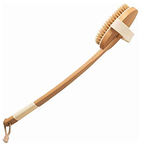 YÙ Beauty Trockenbürste - oval Stiel