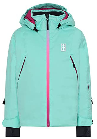 LEGO Wear Unisex Wear Mädchen Skijacke Winterjacke 12.000 Wassersäule Atmungsaktiv Lwjested 716 Regenjacke, 805, 110 EU