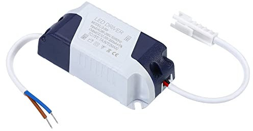 PATIKIL 3-5W 300mA LED Alimentatore, AC 85-265V Uscita 12-20V DC Maschio Connettore Costante Corrente Raddrizzatore Trasformatore Esterno Alimentazione per Lampade LED Soffitto Lampada