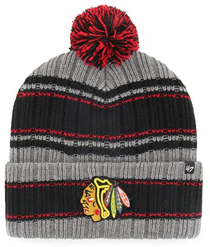 '47 Brand Strick Winter Mütze - Rexford Chicago Blackhawks