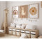 MeinBaby123® Poster Kinderzimmer | 3er Set DIN A2 | Wandbilder | Deko Bilder | Babyzimmer Deko | Geschenk Zur Geburt | Wandposter Premium (Alpaka & Sonne A2)