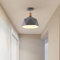 Mengjay Macaron Moderne Kreative Deckenleuchte Einstellbarer Winkel,E27 Deckenlampe,Pendelleuchte Metall Vintage Hängeleuchte Für Esszimmer Küche Wohnzimmer Bar Restaurant (Gray)