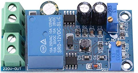 Charging Controller Module 12-48V 10A Battery Charging Control Board Charger Power Supply Switch Module(12V)