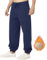ineepor Pantaloni Tuta Uomo Invernali Pantaloni Termici Sportivi Uomo Felpata Pile Foderato Sherpa Joggers Pantaloni Larghi Baggy Cerniera Tasche Laterali