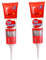 Dantazz Haushalt Mehltau Reiniger,Haushalts-Schimmel-Entferner-Gel Anti-Geruch-Haushaltschemikalientiefwand-Schimmel-Entferner-Reiniger-Dichtungs-Gel (Red, 2X120g)