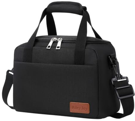 8,5 L Bolsa Isotérmica Riley Joy Bolsa Isotérmica Plegable, Lunch Box, Lonchera Térmica para Niños, Adultos, Oficina, Viaje o Colegio