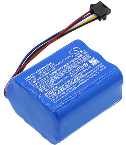 TECHTEK battery compatible with [Ecovacs] WA30, WA50, Winbot X, Winbot X WA30, Winbot X WA50 replaces 10002221, FBA