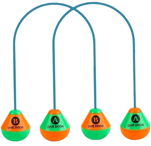 2 Stück Tauchtüren Tauchspielzeug für Kinder ab 5 6 7 8 9 10,Schwimmbad Spielzeug,Unterwasser Tauchtüren Pool Spielzeug Wasserspielzeug für Jungen Mädchen Kinder Sommer Geschenk Tauchen Lerne Training